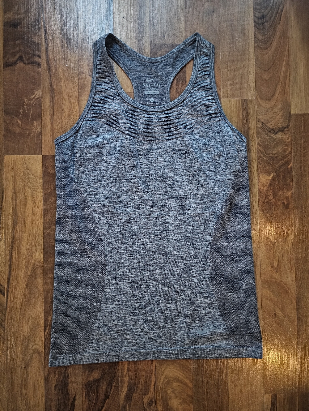 Nike Gray Seamless Performance Tank Top